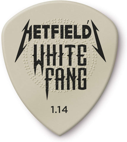 Jim Dunlop Hetfield's White Fang™ Custom Flow® Pick 1.14MM - 24 Pack