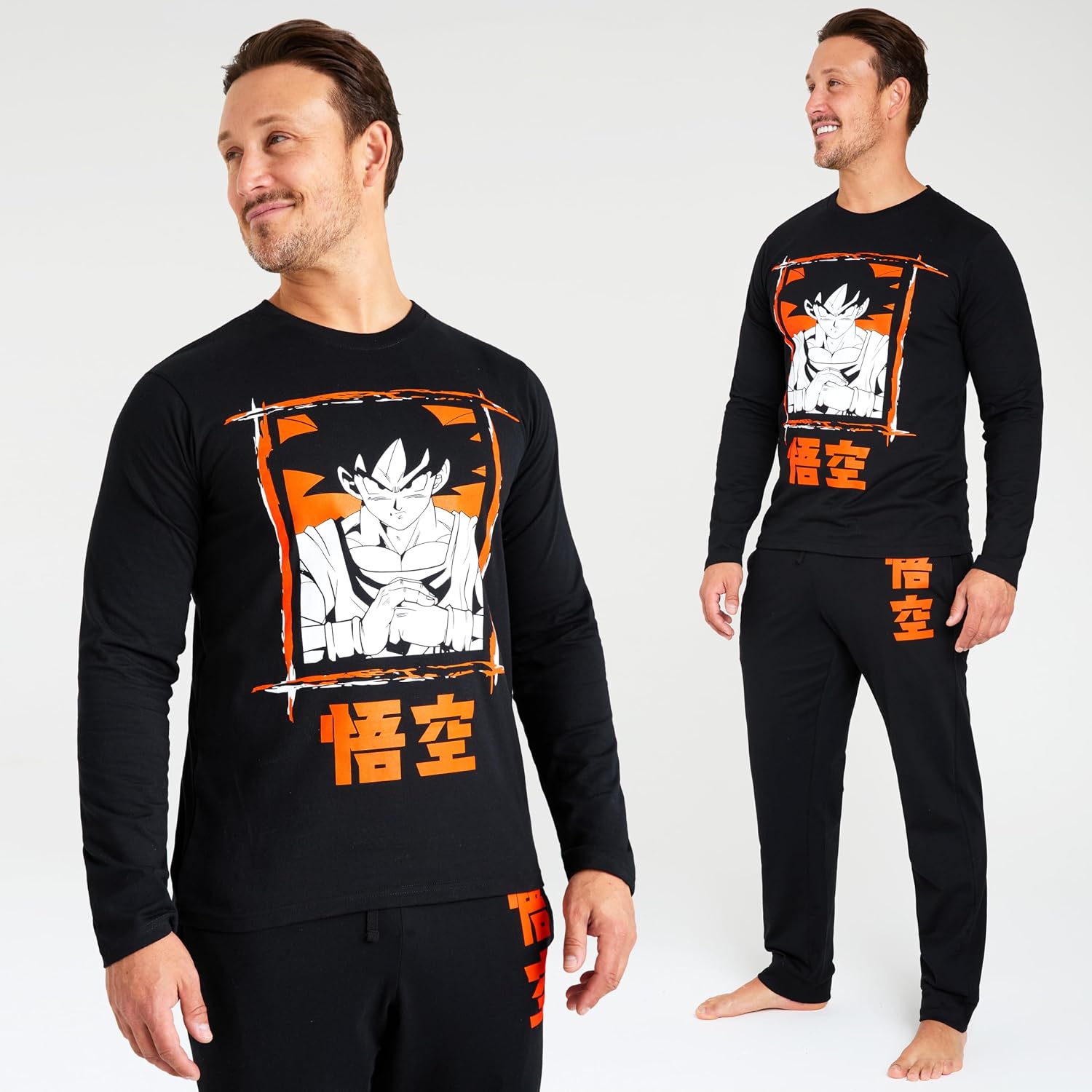 Dragon Ball Z Mens Pajamas Set, Soft Anime Pajamas for Men - Gifts for Him
