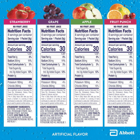 Pedialyte Electrolyte Powder Packets, On-the-Go Hydration Variety Pack