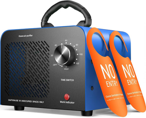 Hadlook Ozone Generator, 48,000mg/h High Capacity O3 Ozone Machine, Blue