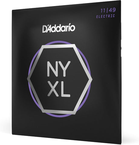 D'Addario NYXL1149 Electric Guitar Strings, Medium 11-49