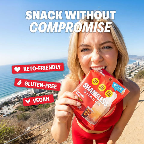 Shameless Snacks So Cool Cola Bottle Gummy Candy & Fruit Snacks - Keto