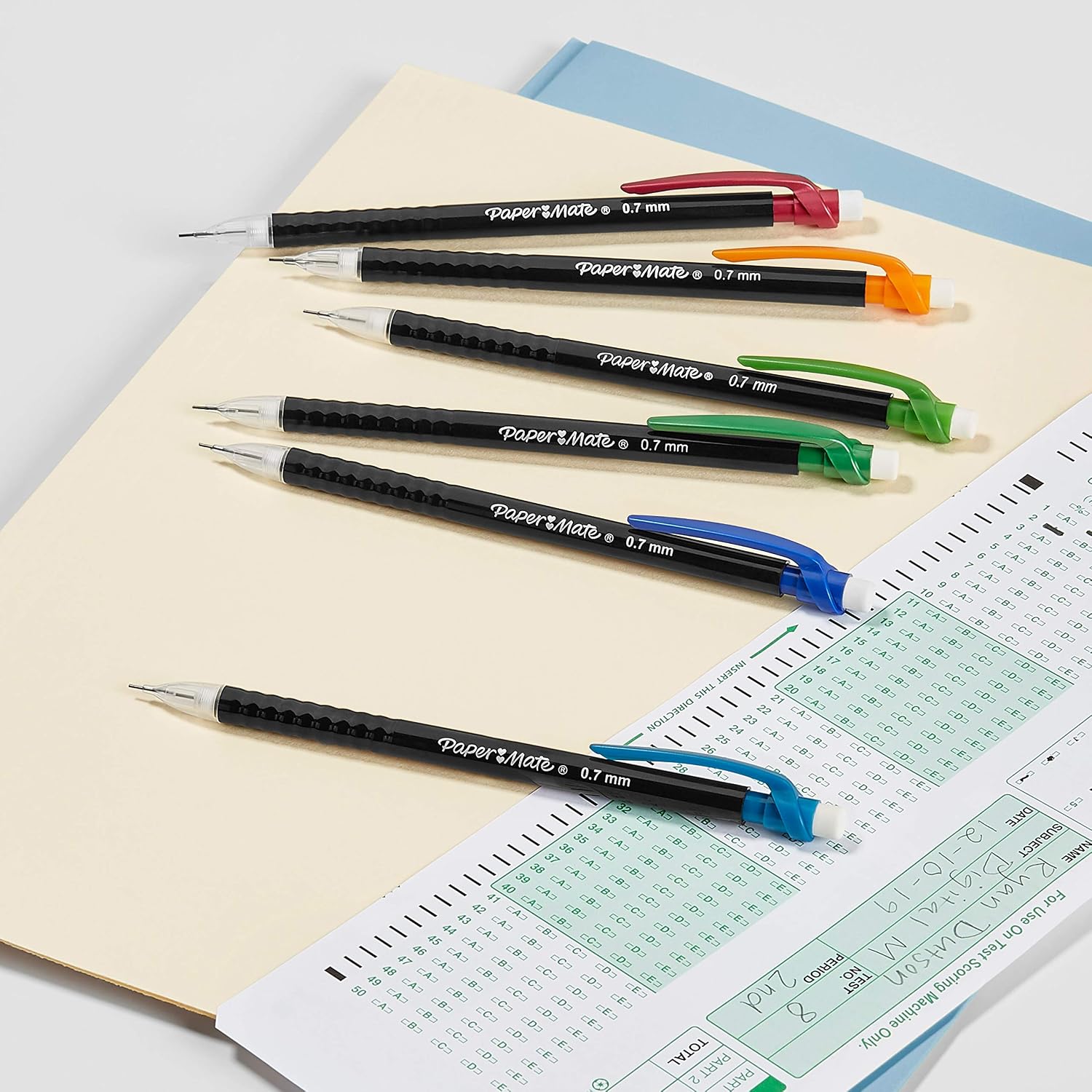 Paper Mate Mechanical Pencils, Write Bros. Classic Number 2 Pencil, 0.7mm, 24 Count - Classroom Supplies, Back to School, Great for Standardized Tests