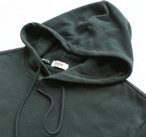 Dubinik®Short Sleeve Hoodie Lightweight Soft Cotton Moisture Wicking Kangaroo Pocket Short Sleeve Hoodie For Men