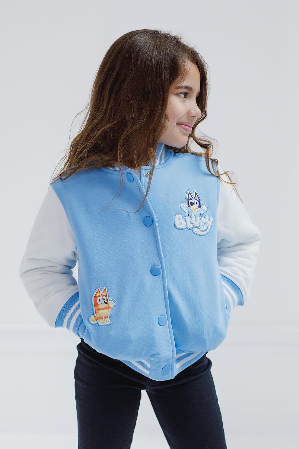 Bluey Varsity Bomber Jacket Toddler to Big Kid