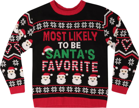 #followme Ugly Christmas Sweater for Girls Holiday Party Outfit