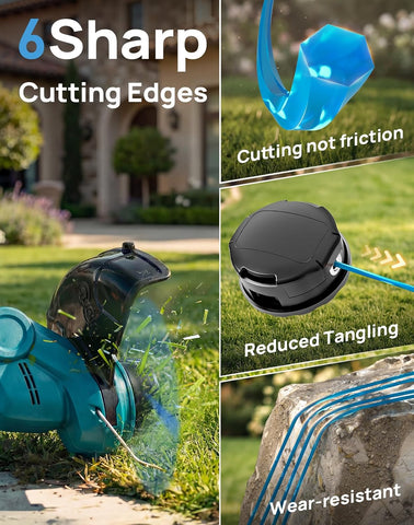 095 Trimmer Line 150FT Hexagonal Weed Eater String