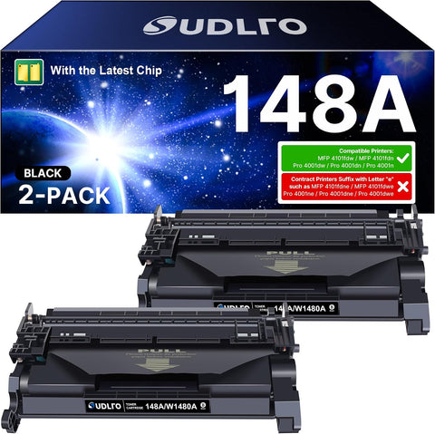148A Toner Cartridge (with Chip) Replacement for HP 148A Toner Cartridge,
