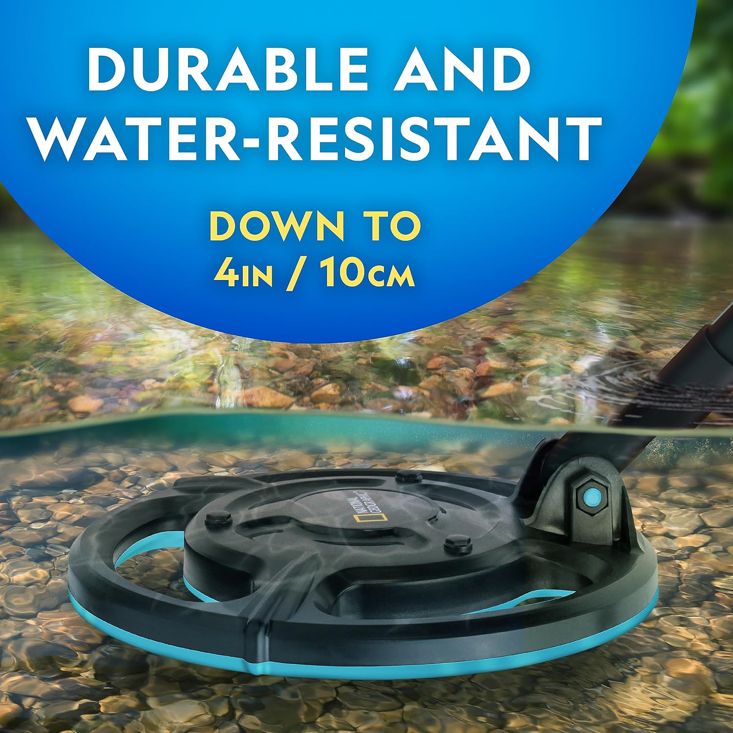 National Geographic Starter Metal Detector Kit for Kids Ages 8-12
