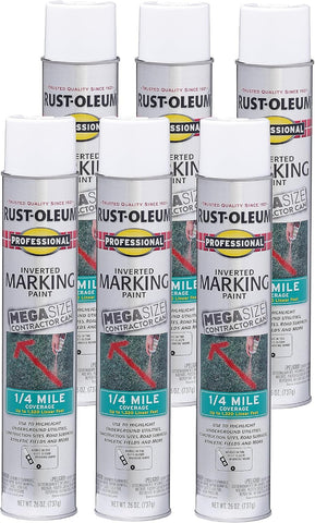 Rust-Oleum Professional 2X Inverted Marking Red-Orange Spray Paint