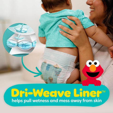 Pampers Diapers - Baby Dry - Size 5, 24 Count, Absorbent Disposable Infant Diaper (Packaging May Vary)