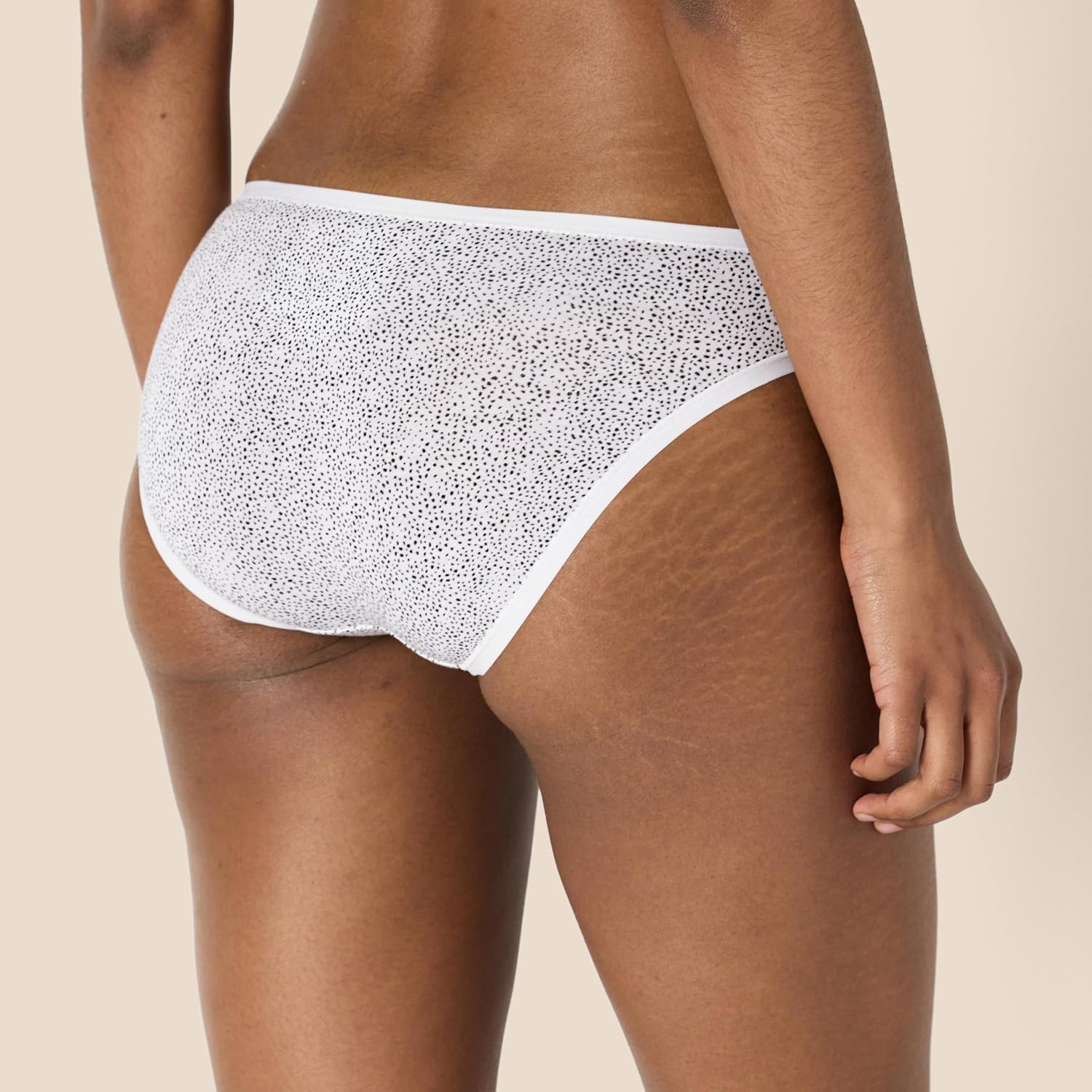 Amazon Essentials Women's Cotton Spandex Bikini Brief Underwear (Available in Plus Size)