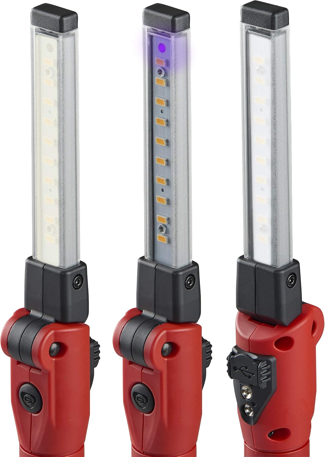 Streamlight 74850 Strion Switchblade 500-Lumen Rechargeable Work Light, Red