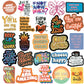 200PCS Inspirational Stickers for Water Bottles, Motivational Stickers for Adults, Teens, Teachers, Vinyl Waterproof Laptop Sticker for Hydroflasks Journaling Scrapbooking Vision Board Supplies