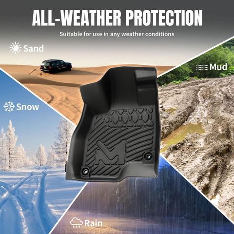Floor Mats Custom for 2016-2025 Chevy Malibu (Not for Malibu Limited)