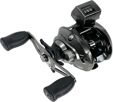Okuma Convector Low Profile Line Counter Graphite Frame Trolling Reel