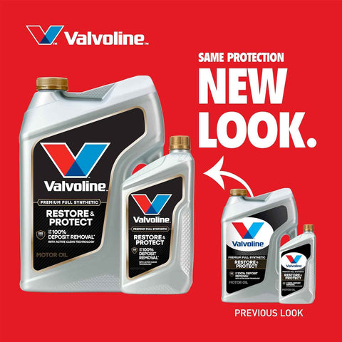 Valvoline Restore & Protect Full Synthetic 5W-30 Motor Oil 5 Quart
