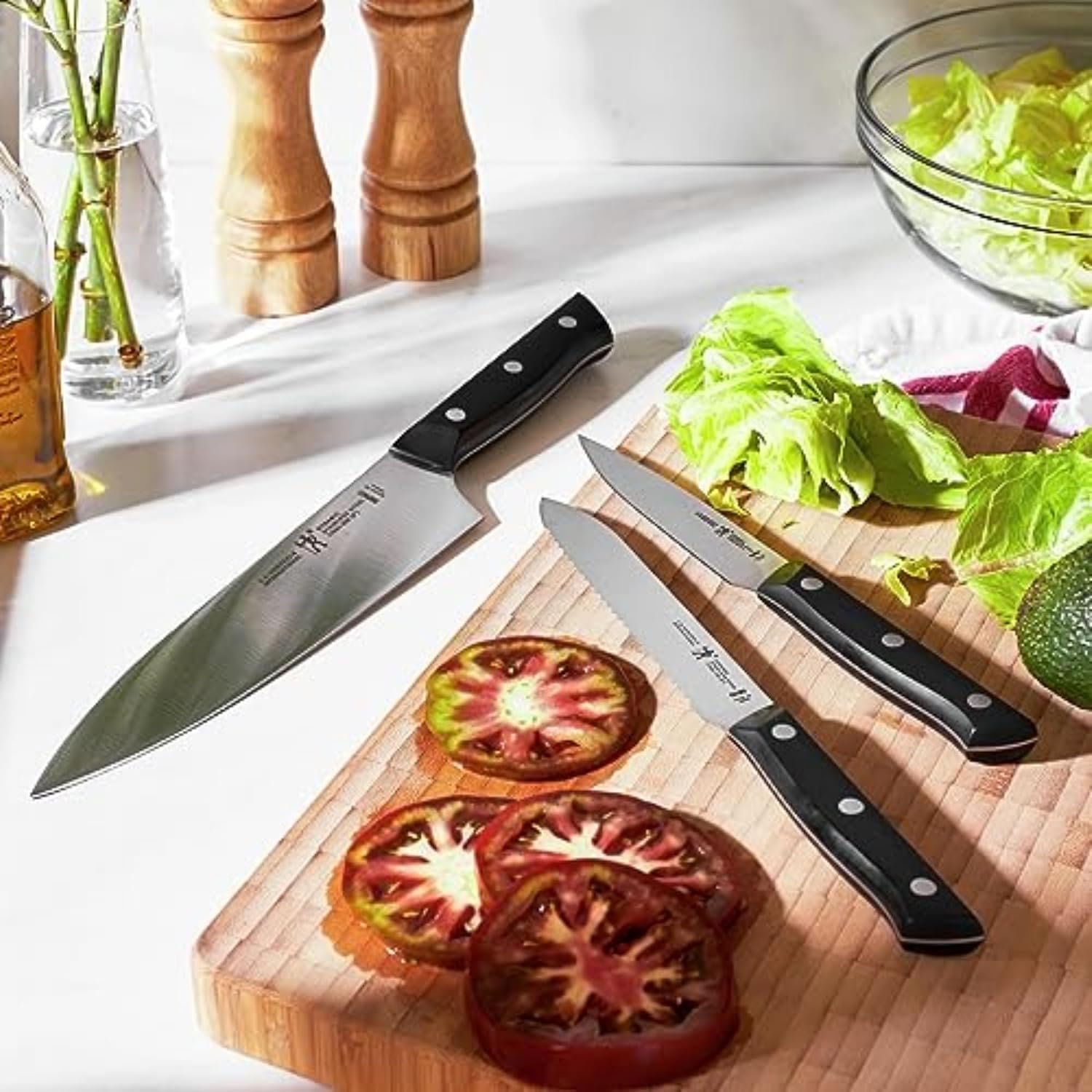 Henckels Dynamic 7-Pc Knife Set, Razor-Sharp German Engineered