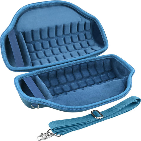 co2CREA Case for JBL Charge 6 Portable Bluetooth Speaker, Blue