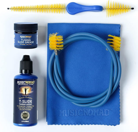 MusicNomad 5 pc. Premium Trombone Cleaning & Care Kit (MN771)