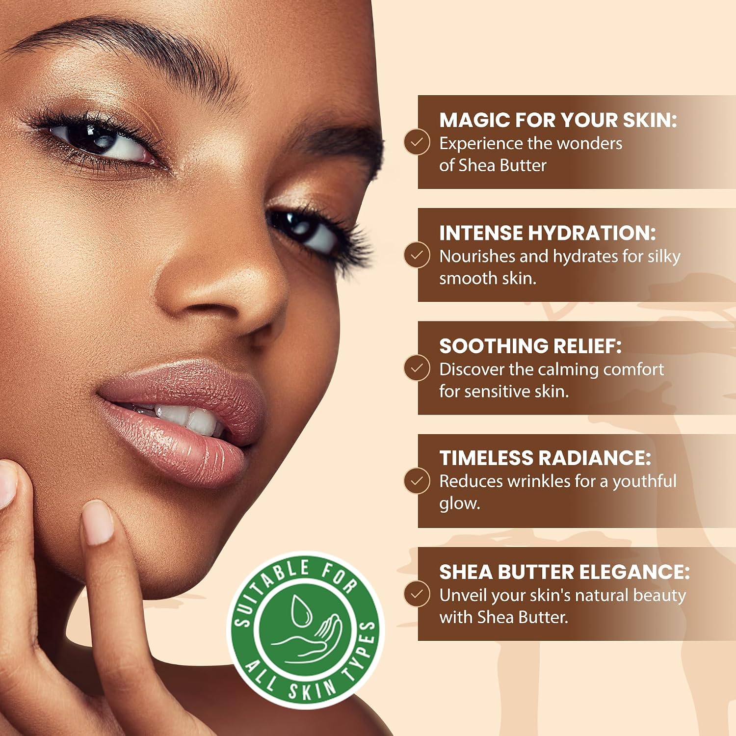 Plant Guru Raw African Shea Butter 32 oz. / 2 lbs. Jar Bulk 100% Pure Natural Unrefined IVORY - Ideal Moisturizer For Dry Skin, Body, Face And Hair Growth. Great For DIY Soap and Lip balm Making.