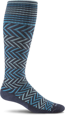 Sockwell Women's Chevron Moderate Graduated Compression Sock