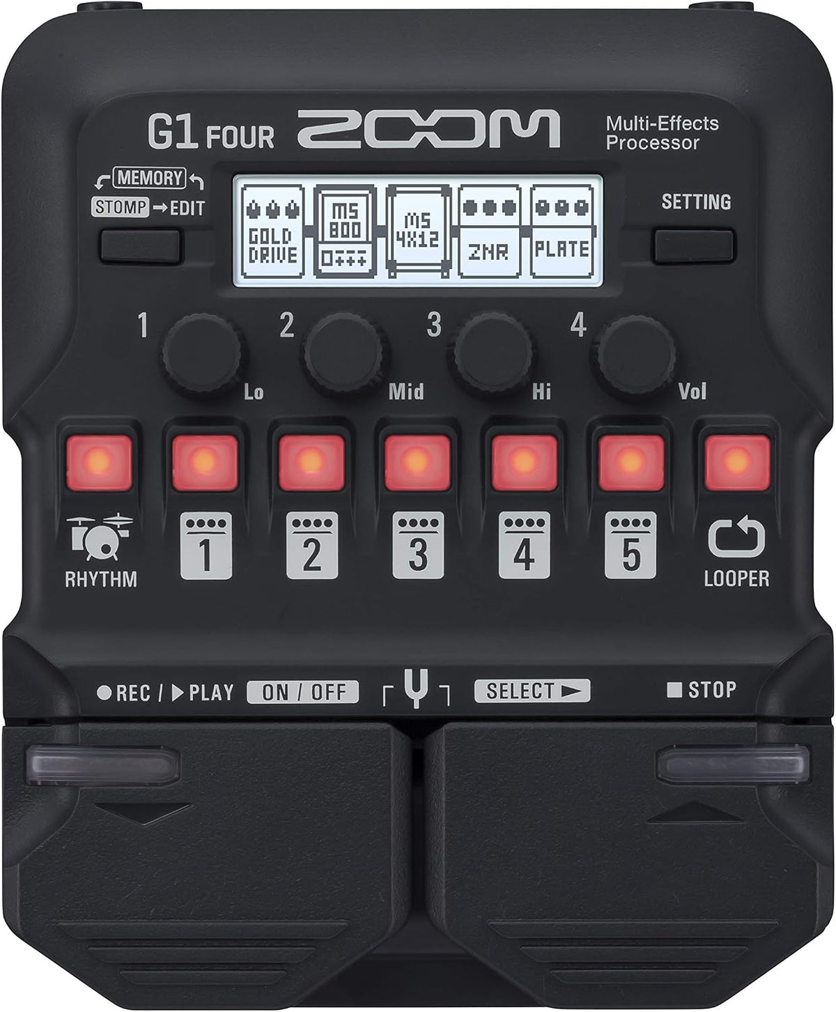 Zoom G1 Four Guitar Multi-Effects Processor