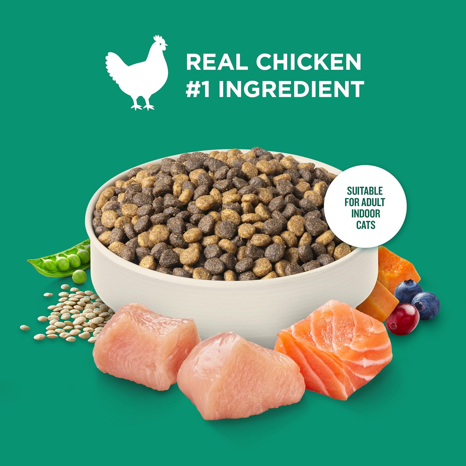 Nutrish Indoor Complete Dry Cat Food, 6 lb. Bag (Rachael Ray)