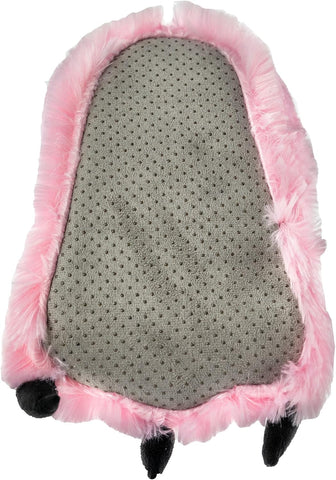 Lazy One Animal Paw Slippers for Kids and Adults, Cozy Furry Slippers