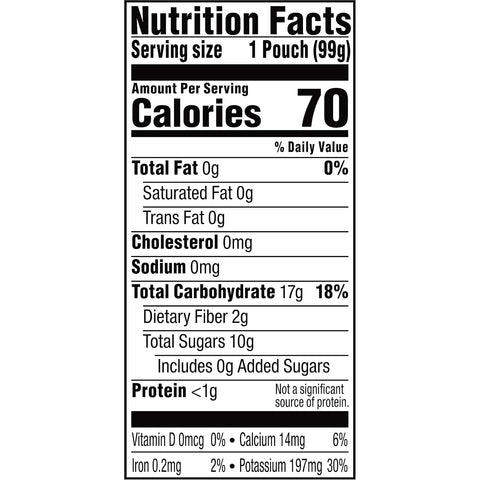 Plum Organics Stage 1 Baby Food, Just Prunes, Multi, 3.5 Ounce per Pouch (Pack of 12)