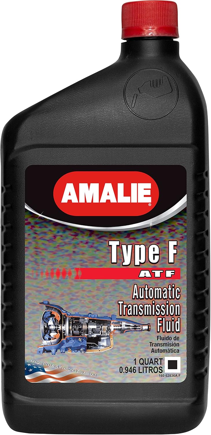 AMALIE Ford Type F Automatic Transmission Fluid (160-62836-56) 1 Quart Bottle, Pack of 12 | Made in USA