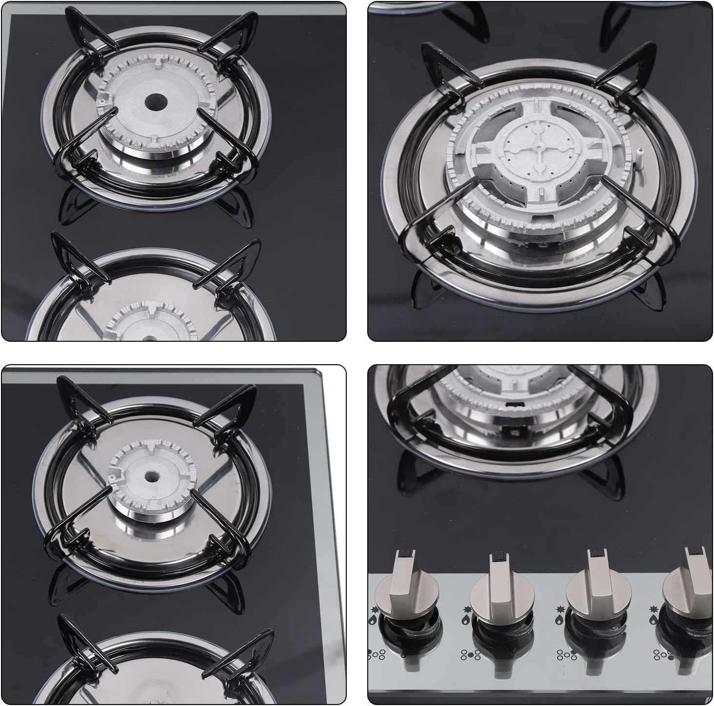 30 Inch Built-in Gas Cooktop, 5 Burners Gas Stove Perfect for Kitchen