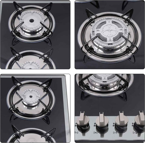 30 Inch Built-in Gas Cooktop, 5 Burners Gas Stove Perfect for Kitchen