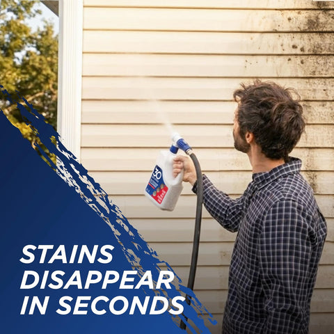 30 SECONDS Outdoor Cleaner, Hose End Sprayer, 2 Pack