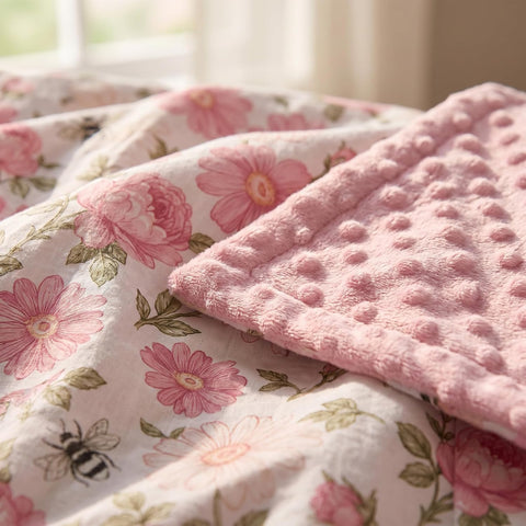 Fleece Baby Blankets for Girls & Boys, Infant Toddler Blanket