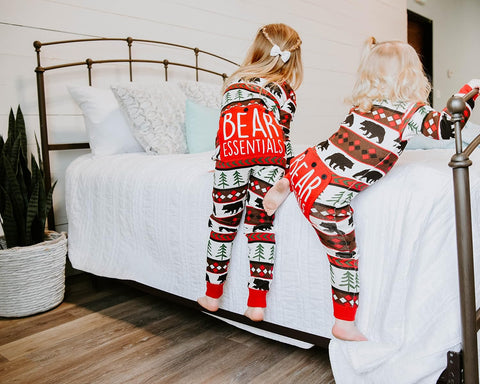 Lazy One Flapjacks, Matching Christmas Pajamas for Familes, Onesie PJs