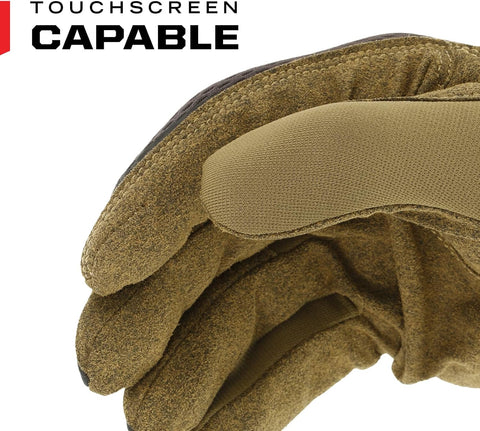 Mechanix Wear: FastFit Work Glove with Elastic Cuff for Secure Fit, Performance Gloves for Multi-purpose Use