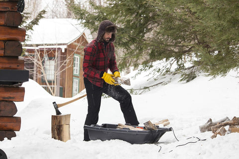 Pelican - Multi-Purpose Utility Sled - Pull Rope - 4 Season Sled - Any Outdoors Activities - Durable