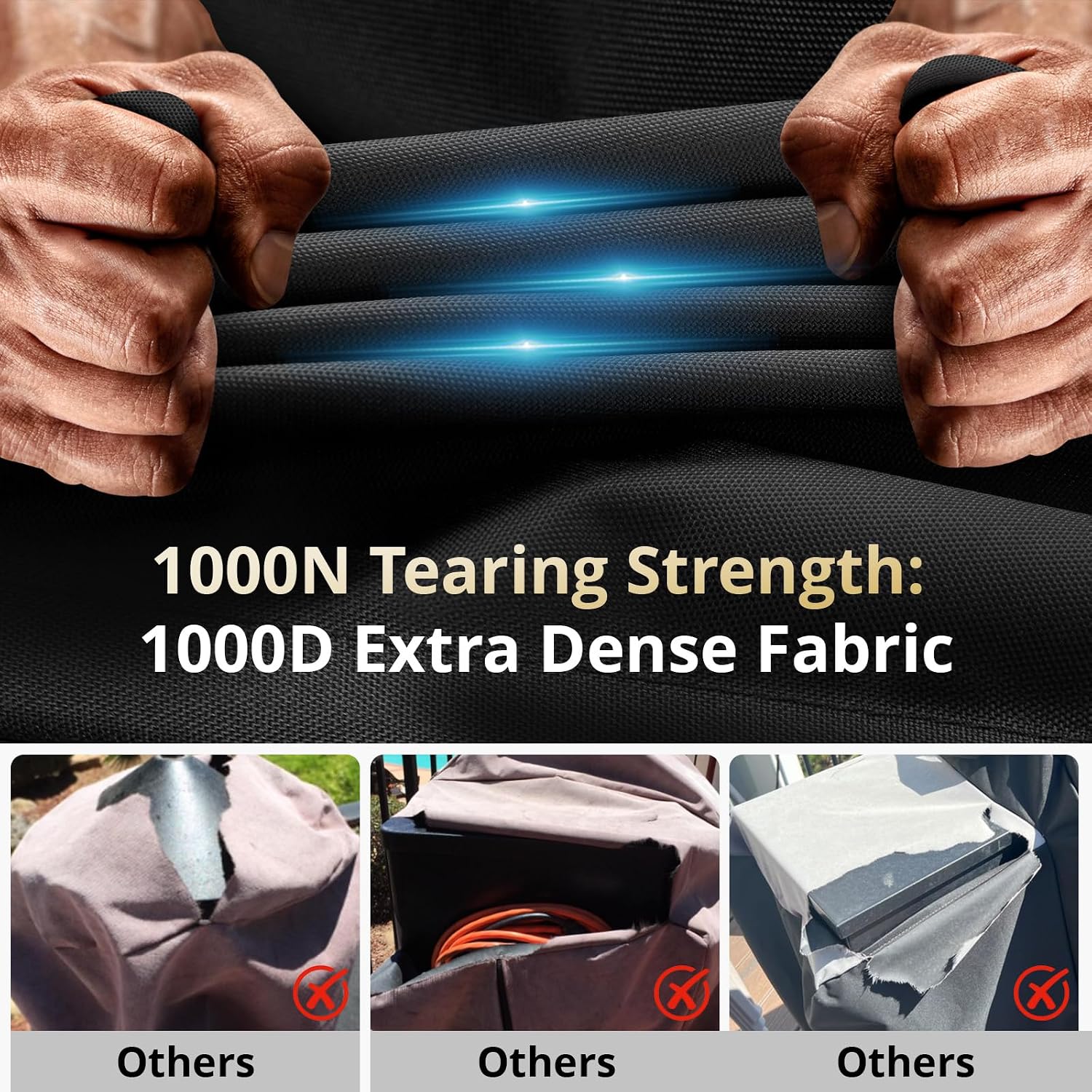 Pellet Grill Cover for Traeger Pro 22/575 Series,1000D Heavy Duty Material