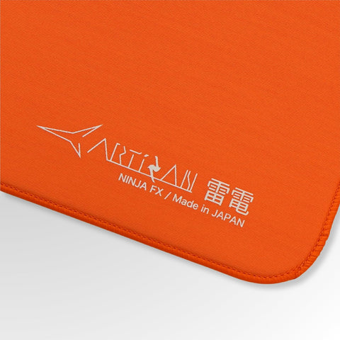 Artisan FX Raiden Gaming Mouse Pad – MID, XL (490x420mm), Daidai Orange