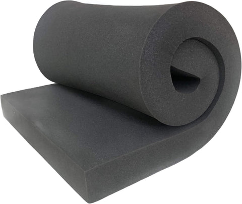 AK TRADING CO. 5" H X 30" W X 72" L CertiPUR-US® Certified Rubber Foam Sheet Cushion (Seat Replacement, Upholstery Sheets, Foam Padding, Acoustic Foams Sheet)