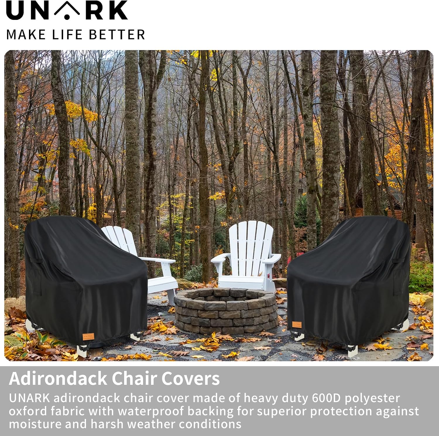 Outdoor Swivel Chair Covers Waterproof 1 Pack, Outdoor Chair Covers Patio Furniture Cover for Deck Patio Swivel Chair Heavy Duty, 28 W x 32 D x 36 H inches,Black