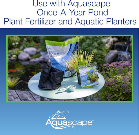 Aquascape Pond Plant Potting Media, Nutrient-Rich Aquatic Soil for Water Gardens, Supports Strong Root Growth, 215 Cubic Inches, 89002