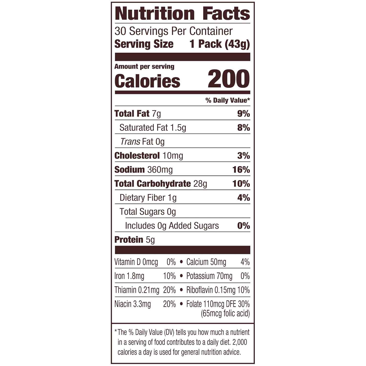 Goldfish Cheddar Crackers, 1.5 oz. Snack Packs, 30 Count