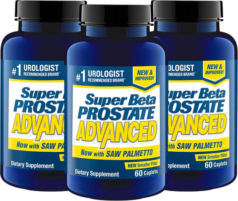 SUPER BETA PROSTATE Advanced with Saw Palmetto, Prostate Support, 180 Count