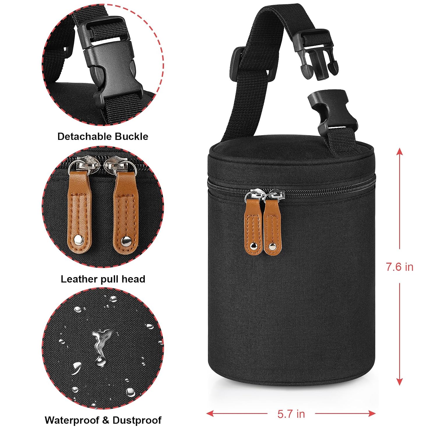 Accmor Breastmilk Cooler Bag, Insulated Baby Bottle Cooler Tote Bags for Nursing Mom Daycare