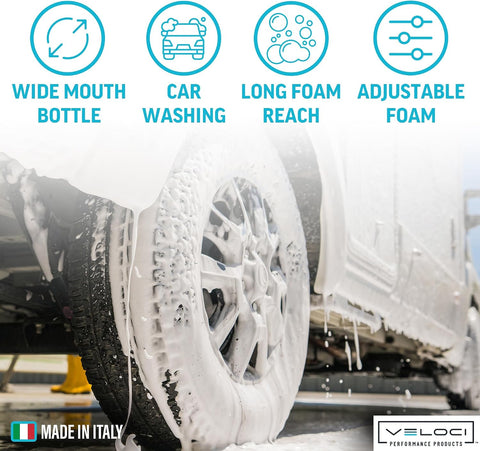 MTM Hydro PF22 Wide Mouth Snow Foam Cannon for Pressure Washer
