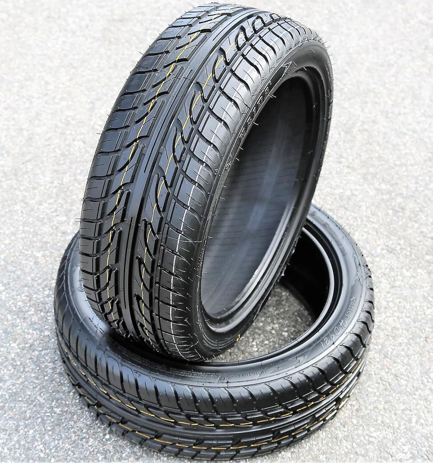 Haida Racing HD921 Summer Passenger Car Performance Radial Tire-185/55R14 185/55/14 185/55-14 80V Load Range SL 4-Ply BSW Black Side Wall UTQG 400AA