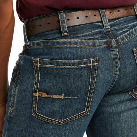 ARIAT Work Rebar M4 Low Rise Bootcut Jeans in Bodie