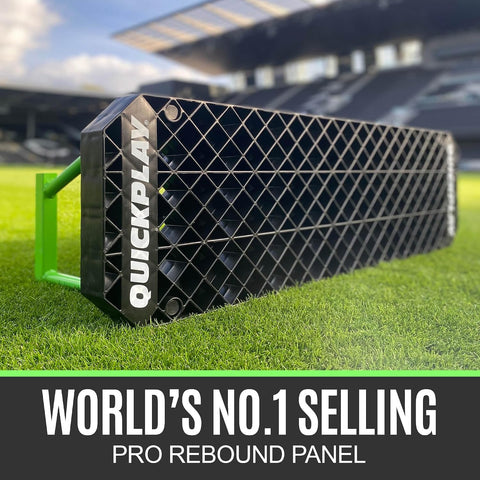 QUICKPLAY Replay Station Soccer Rebounder Board - 4-in-1 Passing Trainer